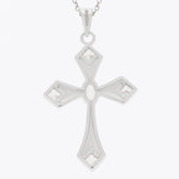 Sterling Silver Semi Mount Pendant Setting Oval OV 5X3mm White Topaz - Syzjewelry